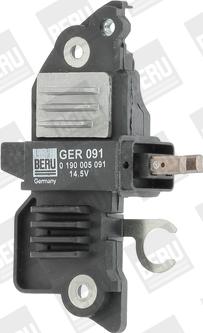 BERU by DRiV GER091 - Voltage regulator, alternator car-mod.net