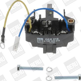 BERU by DRiV GER016 - Voltage regulator, alternator car-mod.net