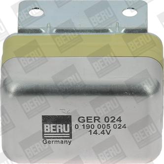 BERU by DRiV GER024 - Voltage regulator, alternator car-mod.net