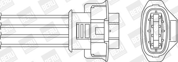 BERU by DRiV OPH075 - Oxygen, Lambda Sensor car-mod.net