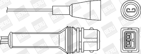 BERU by DRiV OZH046 - Oxygen, Lambda Sensor car-mod.net