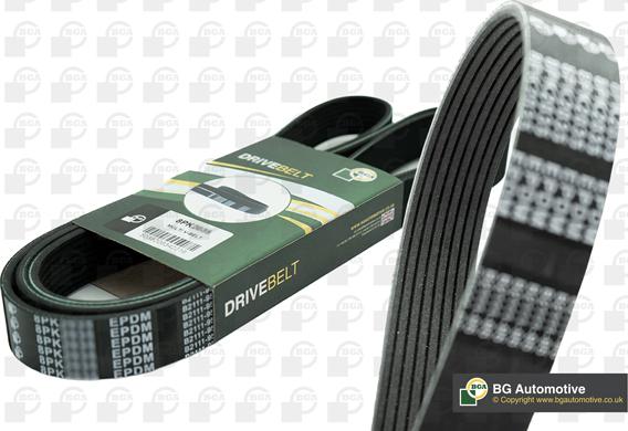 BGA 8PK1162 - V-Ribbed Belt car-mod.net