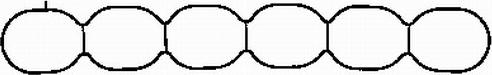 BGA AH2380 - Gasket, intake manifold car-mod.net