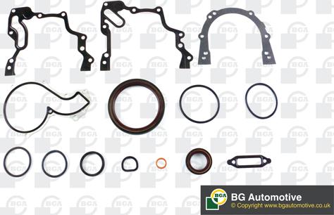 BGA CK9343 - Gasket Set, crank case car-mod.net