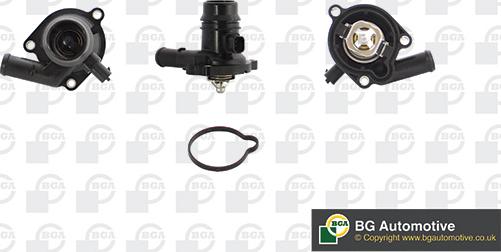 BGA CT9500 - Coolant thermostat / housing car-mod.net