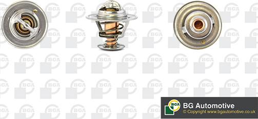 BGA CT5452 - Coolant thermostat / housing car-mod.net