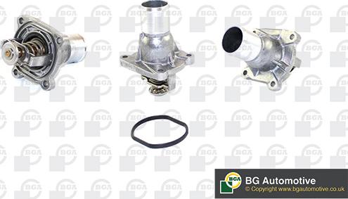BGA CT5596 - Coolant thermostat / housing car-mod.net