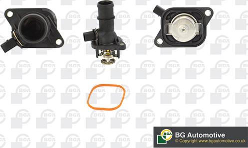 BGA CT5052 - Coolant thermostat / housing car-mod.net