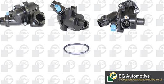 BGA CT5018 - Coolant thermostat / housing car-mod.net