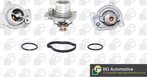BGA CT5070 - Coolant thermostat / housing car-mod.net