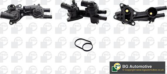 BGA CT0132 - Coolant thermostat / housing car-mod.net