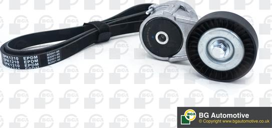 BGA DB9503K - V-Ribbed Belt Set car-mod.net