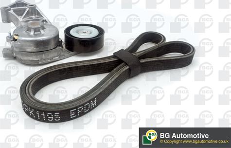 BGA DB9605K - V-Ribbed Belt Set car-mod.net