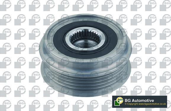 BGA DC9600 - Pulley, alternator, freewheel clutch car-mod.net