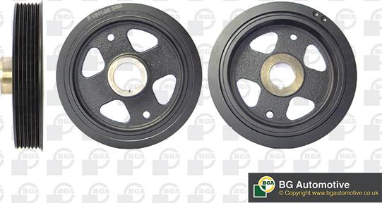 BGA DP9102 - Belt Pulley, crankshaft car-mod.net