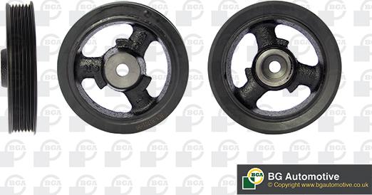 BGA DP5900 - Belt Pulley, crankshaft car-mod.net