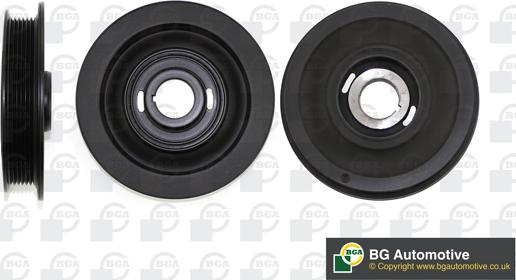 BGA DP0085 - Belt Pulley, crankshaft car-mod.net
