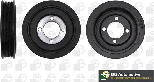 BGA DP0863 - Belt Pulley, crankshaft car-mod.net