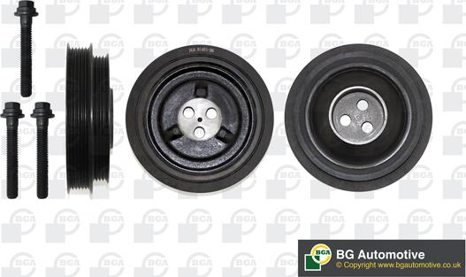 BGA DP0834K - Belt Pulley, crankshaft car-mod.net