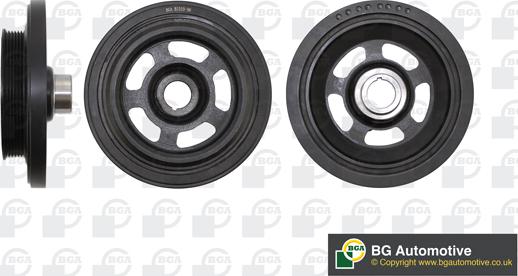 BGA DP0821 - Belt Pulley, crankshaft car-mod.net