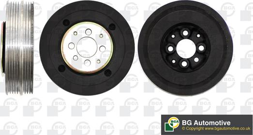 BGA DP0395 - Belt Pulley, crankshaft car-mod.net