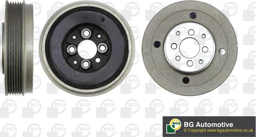 BGA DP0396 - Belt Pulley, crankshaft car-mod.net