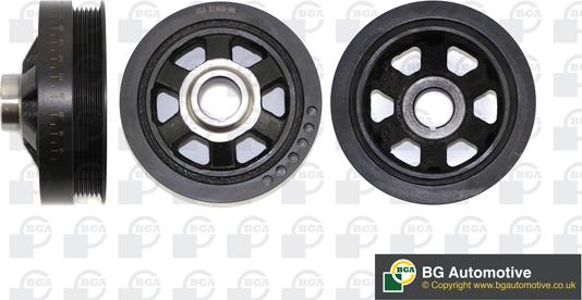 BGA DP0363 - Belt Pulley, crankshaft car-mod.net