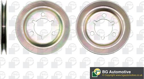 BGA DP1098 - Belt Pulley, crankshaft car-mod.net