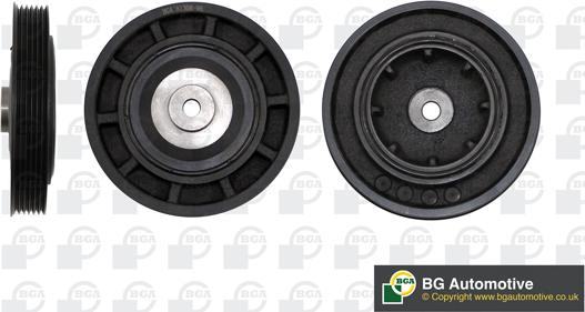 BGA DP1059 - Belt Pulley, crankshaft car-mod.net