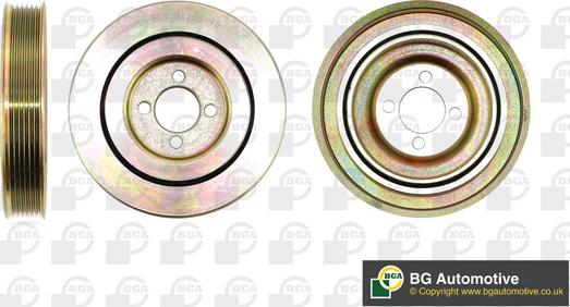 BGA DP1050 - Belt Pulley, crankshaft car-mod.net