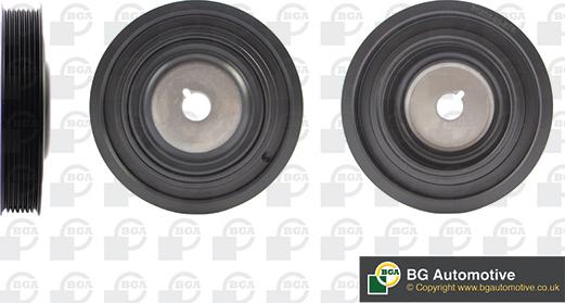 BGA DP1210 - Belt Pulley, crankshaft car-mod.net