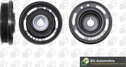 BGA DP8034 - Belt Pulley, crankshaft car-mod.net