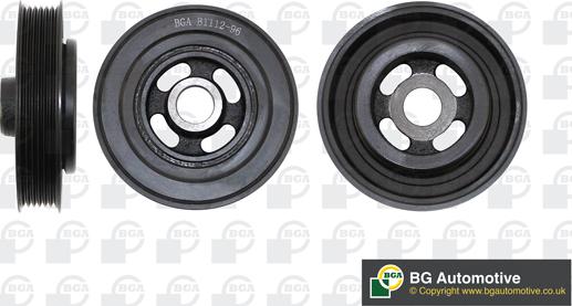 BGA DP8032 - Belt Pulley, crankshaft car-mod.net