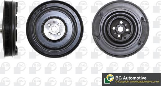 BGA DP2976 - Belt Pulley, crankshaft car-mod.net