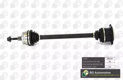 BGA DS0104RA - Drive Shaft car-mod.net