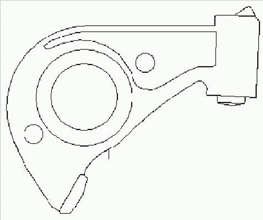 BGA HL5358 - Tappet / Rocker car-mod.net