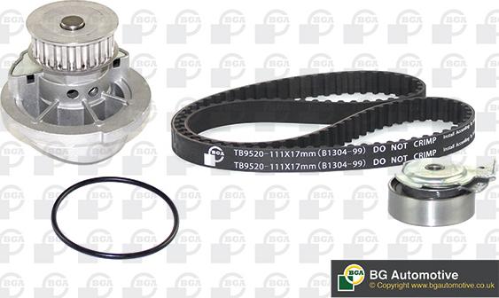 BGA TB9520CPK-2 - Water Pump & Timing Belt Set car-mod.net