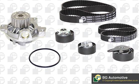 BGA TB9604CPK - Water Pump & Timing Belt Set car-mod.net