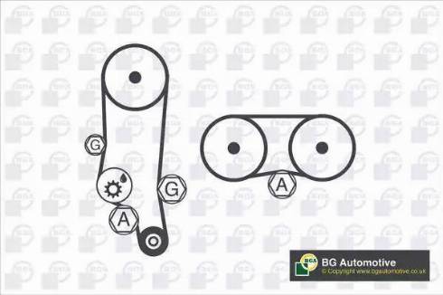 BGA TB9606K - Timing Belt Set car-mod.net