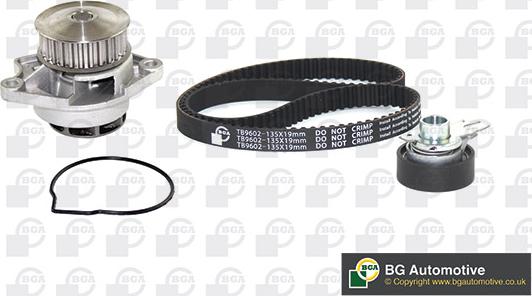 BGA TB9603CPK - Water Pump & Timing Belt Set car-mod.net