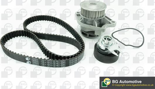 BGA TB9602CPK-1 - Water Pump & Timing Belt Set car-mod.net