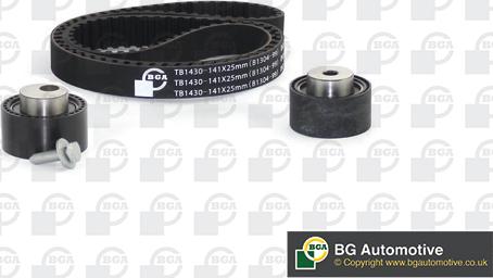 BGA TB6701K - Timing Belt Set car-mod.net