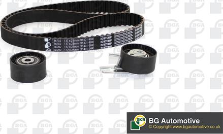 BGA TB6702K - Timing Belt Set car-mod.net