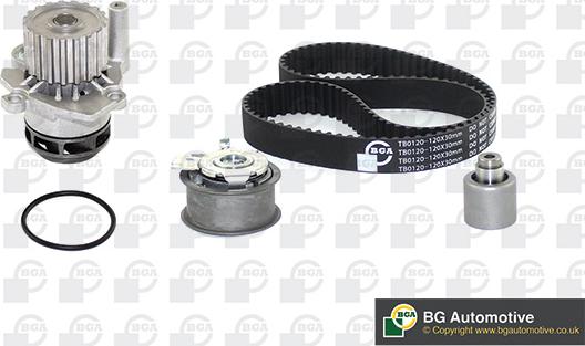 BGA TB0120CPK-1 - Water Pump & Timing Belt Set car-mod.net
