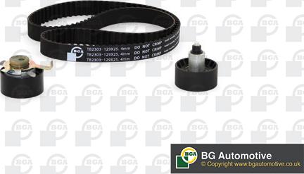 BGA TB2303K - Timing Belt Set car-mod.net