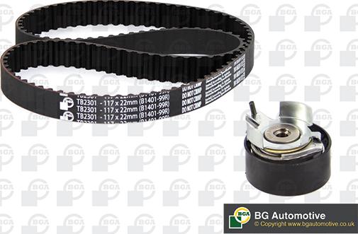 BGA TB2319K - Timing Belt Set car-mod.net