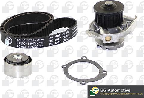 BGA TB2200CPK - Water Pump & Timing Belt Set car-mod.net