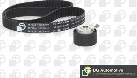 BGA TB7320K - Timing Belt Set car-mod.net