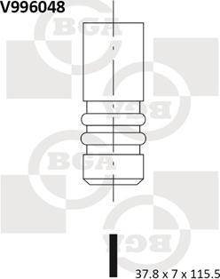 BGA V996048 - Outlet valve car-mod.net