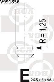 BGA V991856 - Outlet valve car-mod.net